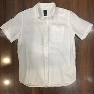GAP short sleeve button up shirt